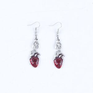 Bat drop earrings