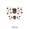 Wholesale 8pcs Gothic Witch Halloween Mini Cup Keychain Sticker