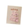 oly-c571e79339bf27b9e2c4a244065c6884 Wholesale Polka Dot Flower Puppy Duckbill Hair Clips 3 Pack, Metal Spray Paint Hair Accessory for Everyday Use