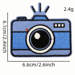 Cartoon camera cloth sticker 14 #