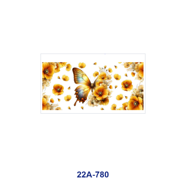 oly-c586c1c6cc97cb717d9aa798bfc3b872 Wholesale 5pcs Deep Toned Watercolor Butterfly Sunflower Red Rose Dahlia Lilac Daisy Mixed Floral Decor Prints 16oz Cup UV DTF Wraps