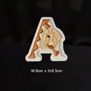 A brown letters