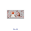 oly-c593dc79539d3f1dd86079e60a2aabae Wholesale 5pcs Fresh Soft Cartoon Bride Wedding Dress Daisy Horse Frog Snowflake Bear Cake Floral Mixed Decor Prints 16oz Cup UV DTF Wraps