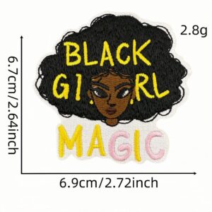 Black girl applique #4