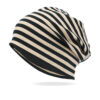 oly-c5cb52c6d5de60efdb92b34fc00e74fc Wholesale Striped Casual Cotton Beanie for Women, Breathable Spring/Autumn Hat, Fashion Accessory