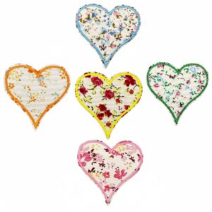 Love heartbreak cloth sticker set 5 pack