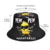 Wholesale Cute Cartoon Duck Bucket Hat Trendy Japanese Street Style Sun Hat Fashion Accessory Gift