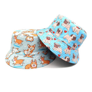 oly-c5e7908dc7486791e25fa31885846449 Wholesale Stylish Cartoon Animal Pattern Bucket Hat Reversible Sun Hat for Everyday Use