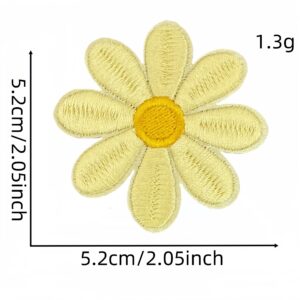 Light yellow large cloth patch 6 #