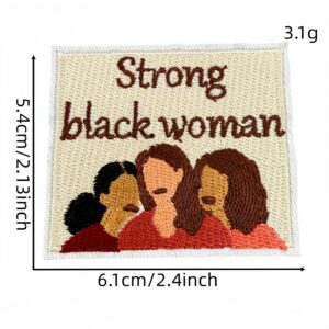 Black girl patch #4