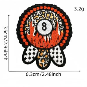 No. 8 billiard cloth sticker 5 #