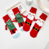 oly-c60dbd6b3ef124954bbc2b240c8e94b3 Wholesale Anime Cartoon Christmas Couple Socks Medium Tube Polyester Cotton for Women Gift