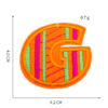 oly-c6272239cc1bc1814c023c93c326f1a6 Wholesale Modern Letter Patch Embroidery Sticker Rayon Fabric Clothing Decorative Accessory