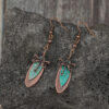 oly-c674c2898c4d1306aaa5e13ba9b4a06b Wholesale Retro Style Dragonfly Dark Green Alloy Long Earrings Jewelry Accessory