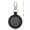 Wholesale White Leather Keychain Card Case Luggage Tag Chic Car Key Accessory Gift