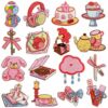 oly-c6852166c19c04a0b668e600668d84c8 Wholesale Pink Cute Bear Embroidered Patch Decorative Sticker for Children's Clothing Fashion Accessory