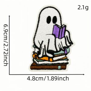 White ghost cloth patch 5 #