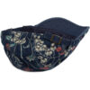 Wholesale Washed Denim Beret Cap Breathable Adjustable Wide Brim Vintage Hat for Men Women