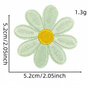 Light green large cloth patch 8 #