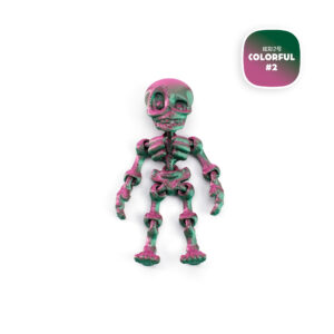 Mini skull skeleton (laser red and green)