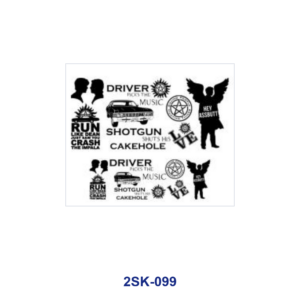 2SK-099 / 8pcs / 9cm