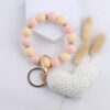 oly-c6f17b46eee4350a27ccfb2482bcb2ab Wholesale Cartoon Heart Silicone Wrist Bracelet Keychain Fashion Accessory Gift