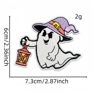 Halloween ghost cloth stickers 12#