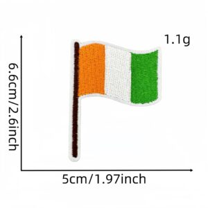 Green cloth patch 11#
