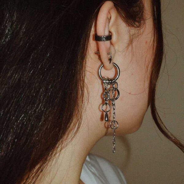 oly-c71aaaabe75a1898d429932ff13dc3f8 Wholesale Punk Gothic Chain Tassel Earrings Fashion Accessory Boutique Resale