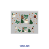 oly-c73031e6d07a17bb538ed67a12a8bd07 Wholesale 2/4/8pcs Christmas Bear Theme Mini Cup Keychain Sticker