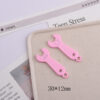 oly-c7356816bdd9bcfa6b07b0a4d217c6b9 Wholesale Cat Shaped Wrench Pendant Alloy Mixed Colors DIY Phone Charm Jewelry Accessory