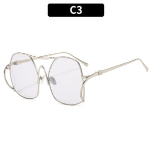 C3-silver frame light gray piece