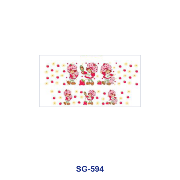 Wholesale 8pcs Kawaii Cartoon Doodle 3oz Cup Stickers Wrap OLY Exclusive