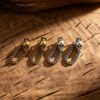 oly-c7684425cd7d38afff41d9d19548e3c3 Wholesale Gothic Punk Skull Earrings with Chain Tassel Fashion Jewelry Accessory for Halloween Gift