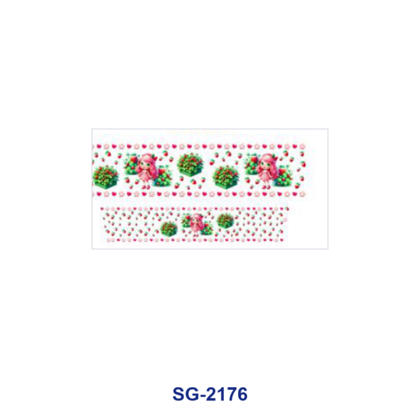 oly-c76e1a3d786d12ac2bbd1388f86bca79 Wholesale 8pcs Mixed Music Note Strawberry Cartoon Girl Print 3oz Cup Stickers Wrap