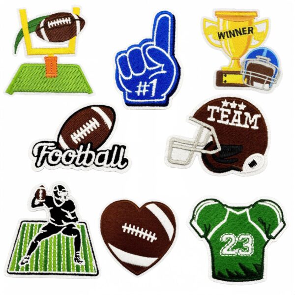 oly-c7b5a811b6d50c7ff072b587da3e180b Wholesale Trendy Embroidered Rugby Patch Polyester Thread Iron On for DIY Accessories