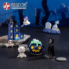 oly-c7b5b662aeda101ccbf6ea5325a5bbe2 Wholesale Halloween Resin Micro Landscape Scary Tree Tombstone Skeleton Pumpkin Home Decor Accent