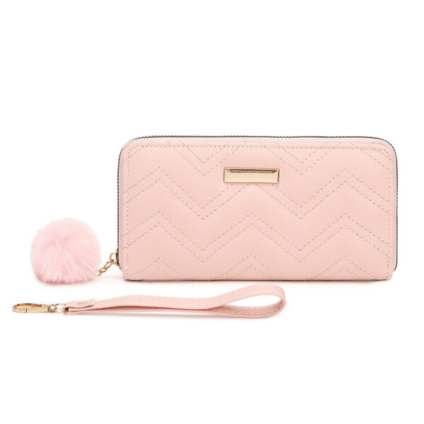 oly-c7b79831e909610718a58ad3d73b5aef Wholesale PU Skin Long Zipper Wallet Solid Color Everyday Decorative Accessory for Resale