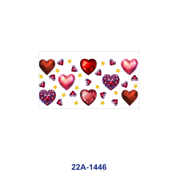 oly-c7c3241e40eac33afc1d44d08d2e5cfd Wholesale 5pcs Vintage Luxurious Valentines Gem Rose Embroidery Heart Ribbon Bow Star Dot Floral Mixed Decor Prints 16oz Cup UV DTF Wraps