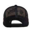 Wholesale Distressed Embroidery Trucker Hat Men Summer Baseball Cap Vintage Mesh Cap Fashion Accessory