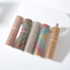 Wholesale Metal Perfume Atomizer Bottle with Rotating Colored Diamond Design Portable Keychain Refillable Spray for Wedding Gift