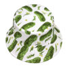 Wholesale Fashion Reversible Cucumber Print Bucket Hat Sun Protection Everyday Style