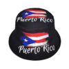 Wholesale Stylish Puerto Rico Flag Fisherman Hat Reversible Unisex Sun Protection Beach Hat