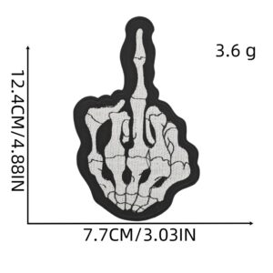 Skull Cloth Sticker 10#