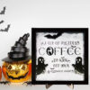 Wholesale Cute 3D Wooden Ghost Ornament Halloween Decorative Accent for Coffee Bar Table Decor