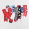 oly-c82d1fb82be7a79f025a019e1a4c1566 Wholesale Boxed Cotton Christmas Socks Creative Gift for Youth Winter