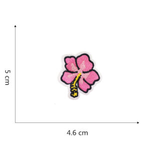 5#-flower cloth stickers