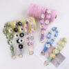 Wholesale Handmade Cotton Rope Keychain Korean Style Jewelry Accessory for Everyday Use