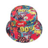 oly-c84d8ad7f8441576252396610903ec99 Wholesale Retro 90s Cartoon Lips Bucket Hat Double Sided Sun Protection Fashion Gift