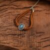 oly-c84fa300fb097760d0c6b5fa8db74687 Wholesale Retro Turquoise Cactus Pendant Bracelet Set Bohemian Jewelry Accessory Gift